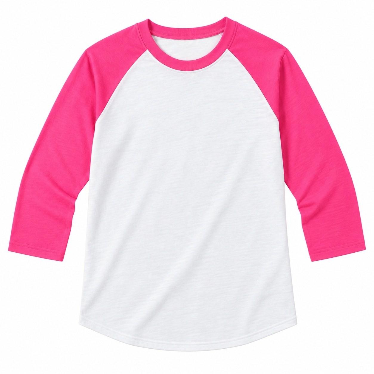 Unisex Raglan 3/4 Sleeve Baseball T-Shirt