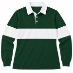 Ladies Chest Stripe Rugby Shirt